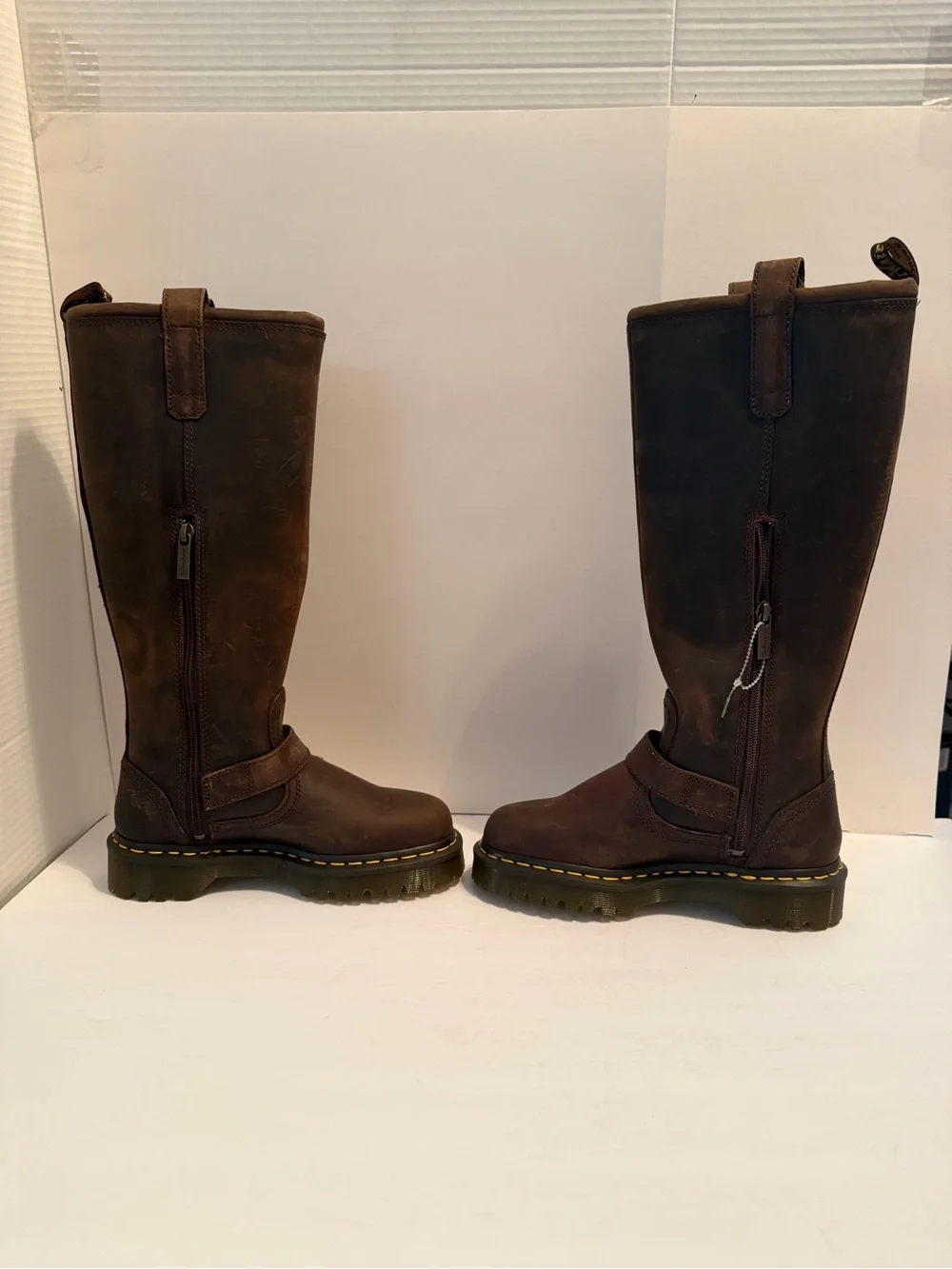 Dr. Martens tall leather